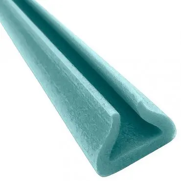 Profil Din Spuma PEE, U Tulip Lungime 2000 mm, Dimensiuni A-B-C-D 41 x 12 x 25 x 47 mm, Culoare Verde, Metri / Pachet 160