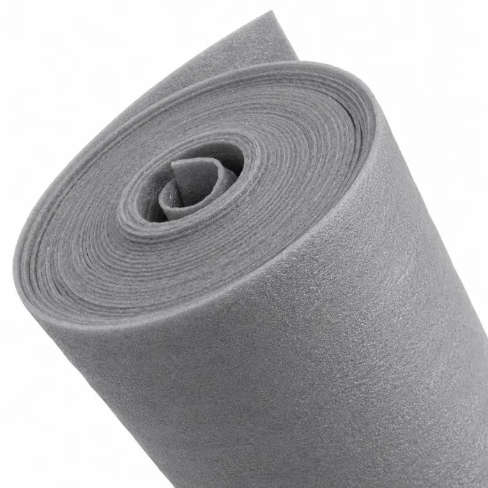 Expanded Polyethylene Underlay for Parquet Flooring, Length 100 m, Width 1000 mm, Thickness 3 mm, Gray