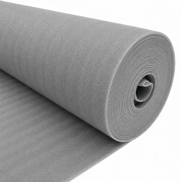 Expanded Polyethylene Underlay for Parquet Flooring, Length 100 m, Width 1000 mm, Thickness 3 mm, Gray