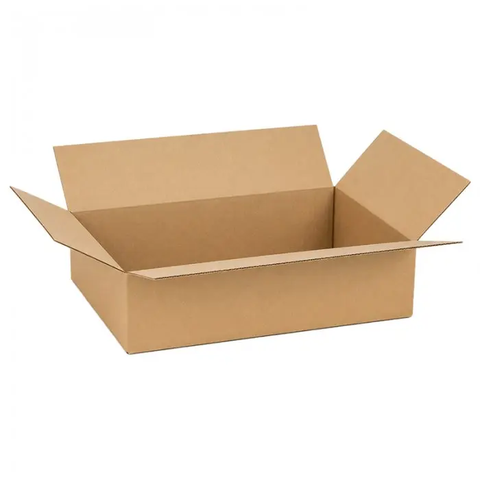Cutii Carton Ondulat CO5, 400 mm x 300 mm x 150 mm, Natur, Buc / Pachet 10-Cutii Standard Din Carton