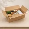 Cutii Carton Ondulat CO5, 400 mm x 300 mm x 150 mm, Natur, Buc / Pachet 10-Cutii Standard Din Carton