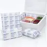 Rezerve De Racire Foam Bricks -21°C Dimensiuni 280 X 190 X 26 mm, Greutate 1300 gr, Culoare Alb / Albastru, Buc / Pachet 12-R...
