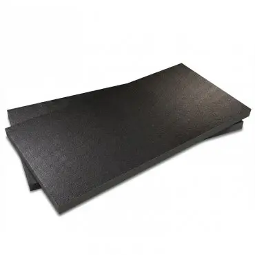 Placa Polietilena Expandata Lungime 2 m, Latime 1.2 m, Grosime 50 mm, Culoare Negru