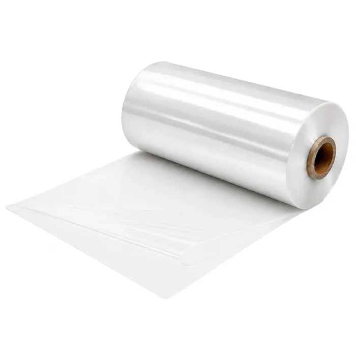 Folie Termocontractibila Din LDPE Lungime 700 m, Latime 300 mm, Grosime 40 my, Semipantalon, Ambalare mp/rola 210-Masini Si C...