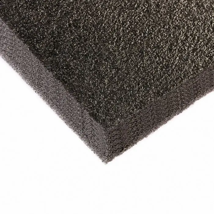 Placa Polietilena Expandata Lungime 2 m, Latime 1.2 m, Grosime 40 mm, Culoare Negru-Folie Si Placa Polietilena Expandata PEE