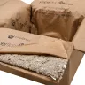 Kit Termoizolant Cutie + Plic Termo + Sigiliu de Inchidere, Paperfloc eco-System P3, Volum 3l-Cutii Termo Fresh Pentru Produs...