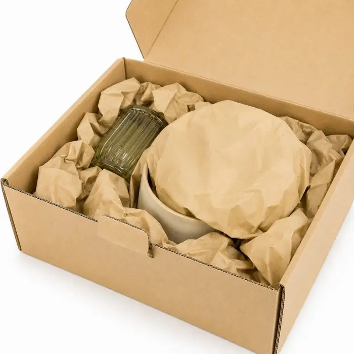 Natural Filler Paper Fullpack Length 450 m, Width 350 mm, Roll Weight 12.6 kg, Natural Color, Basis Weight 80 gsm