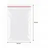Pungi Cu Fermoar Ziplock, Economic, 120 x 170 mm, 40 My, Buc / Pachet 100-Pungi Cu Inchidere Zip Sau Slider
