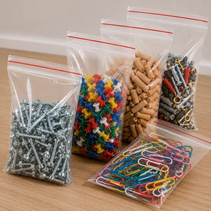 Pungi Cu Fermoar Ziplock, Standard, 150 x 200 mm, 50 my, Buc / Pachet 100-Pungi Cu Inchidere Zip Sau Slider