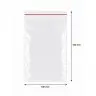 Pungi Cu Fermoar Ziplock, Standard, 100 x 150 mm, 50 my, Buc / Pachet 100-Pungi Cu Inchidere Zip Sau Slider