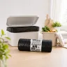 Saci Menajeri Din LDPE Reciclat Tip Sac Subtire, Litri 35, Grosime 15 my, Dimensiuni 500x600 mm, Culoare Negru, Saci/Rola 20-...