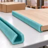 Profil Din Spuma PEE, U Clasic Lungime 2000 mm, Dimensiuni A-B-C-D 62 x 60 x 86 x 12 mm, Culoare Verde, Metri / Pachet 100-Po...
