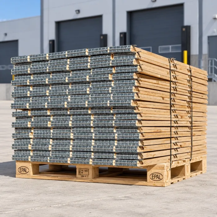 Rama din Lemn Masiv pentru Paleti 60 × 80 x 20 cm-Ambalaje Din Lemn