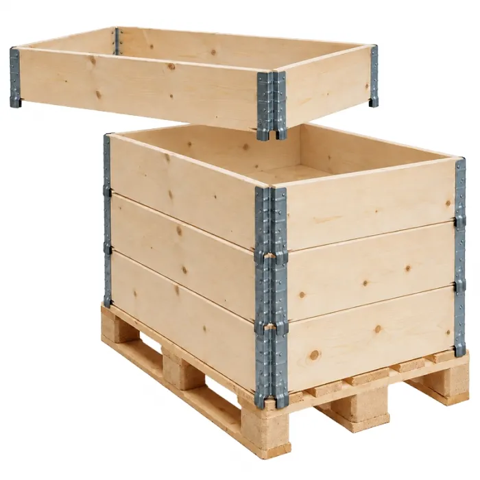 Rama din Lemn Masiv pentru Paleti 60 × 80 x 20 cm-Ambalaje Din Lemn