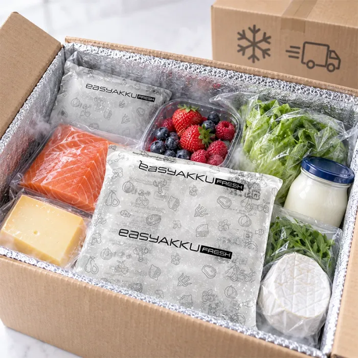 Rezerve De Racire Easy Akku Fresh Dimensiuni 155 X 175 X 25 mm, Greutate 500 gr-Rezerve De Racire Din Plastic