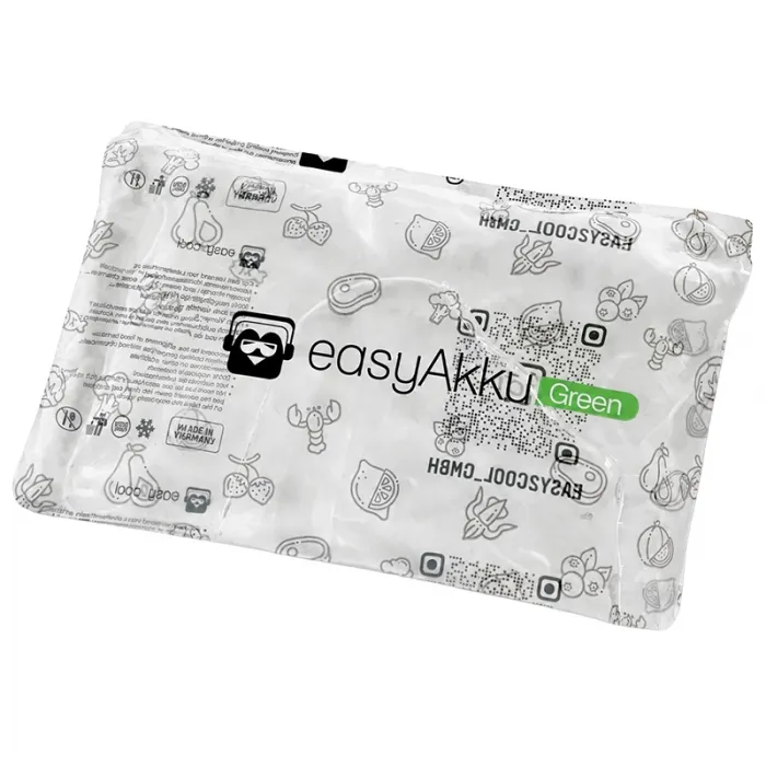 Rezerve De Racire Easy Akku Green Dimensiuni 110 X 175 X 20 mm, Greutate 250 gr-Rezerve De Racire Din Plastic