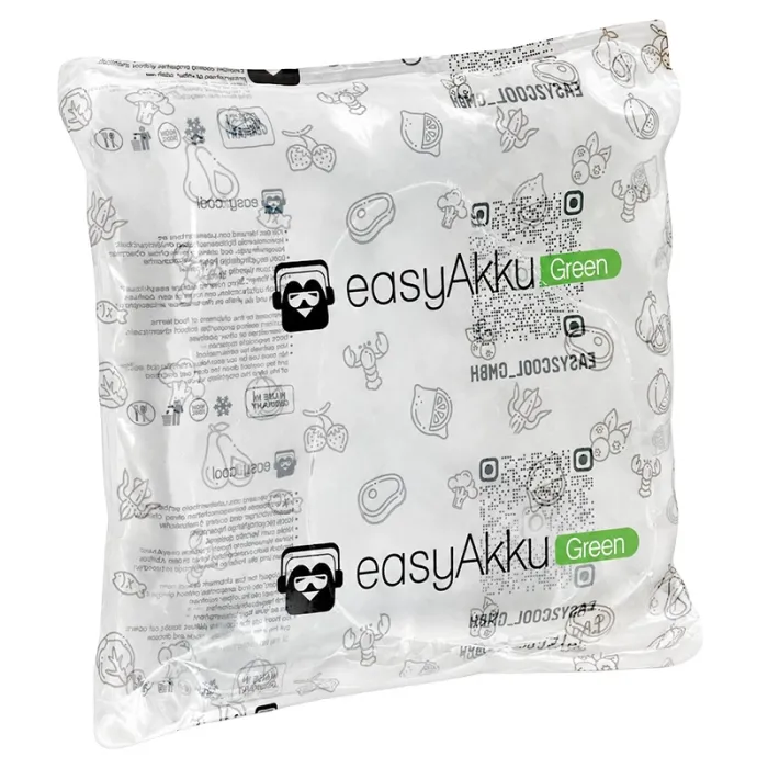 Rezerve De Racire Easy Akku Green Dimensiuni 155 X 175 X 25 mm, Greutate 500 gr-Rezerve De Racire Din Plastic