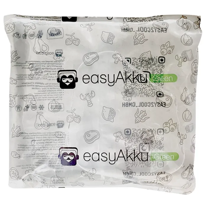 Rezerve De Racire Easy Akku Green Dimensiuni 155 X 175 X 25 mm, Greutate 500 gr-Rezerve De Racire Din Plastic