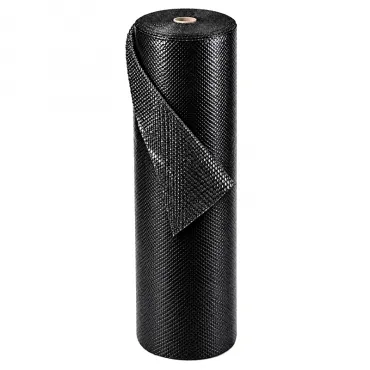 Folie Cu Bule Mici Neagra Latime 1000 mm, Lungime 25 m, Straturi 2, Grosime 70 my