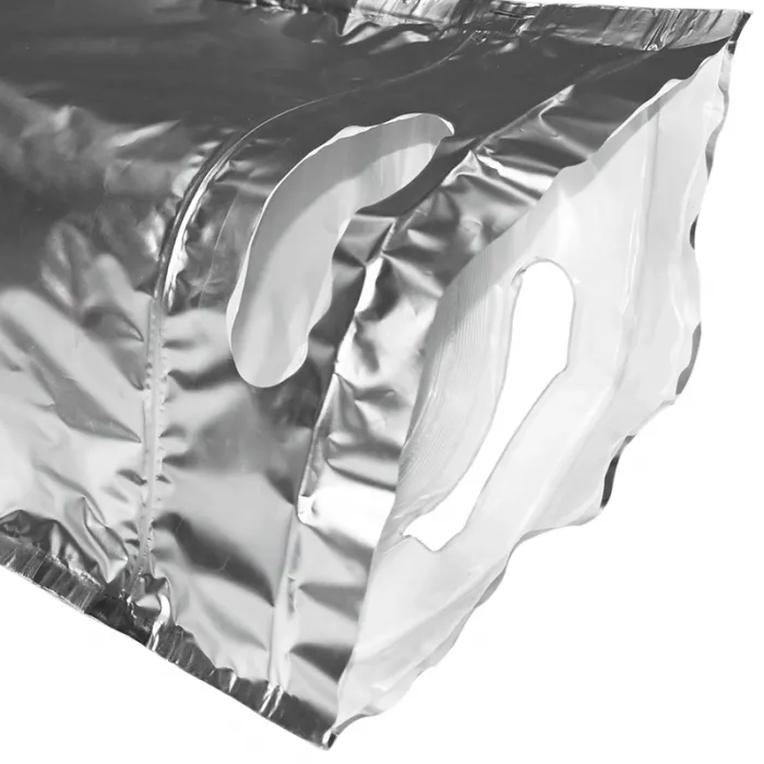 Punga Termoizolanta Cu Fermoar Isothermal Pouch Dimensiuni 200 X 250 mm, Clapeta 70 mm, Culoare Argintiu, Tip Cu Maner si Zip...