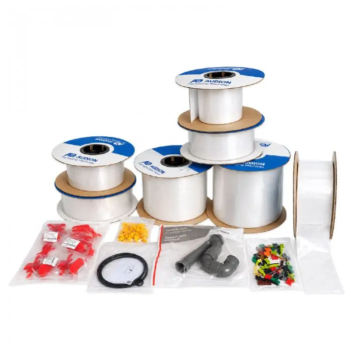 Rola Pungi Polietilena, Predeschise, Audion SpeedBags® Duplex, Pentru pentru Masina Speedpack Tabletop 300 si Speedpack 400-A...