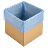 Anti-Corrosion VCI Bags and Covers, Width 600 mm, Height 800 mm, Gusset 2 x 200 mm, Thickness 60 microns, Blue, Pieces / Pack of 25