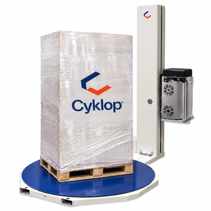 Masina De Infoliat Semiautomata Cyklone CPM2 Cu 2 Motoare, Cyklop®-Masini de infoliat paleti - Cyklop® - German Brand