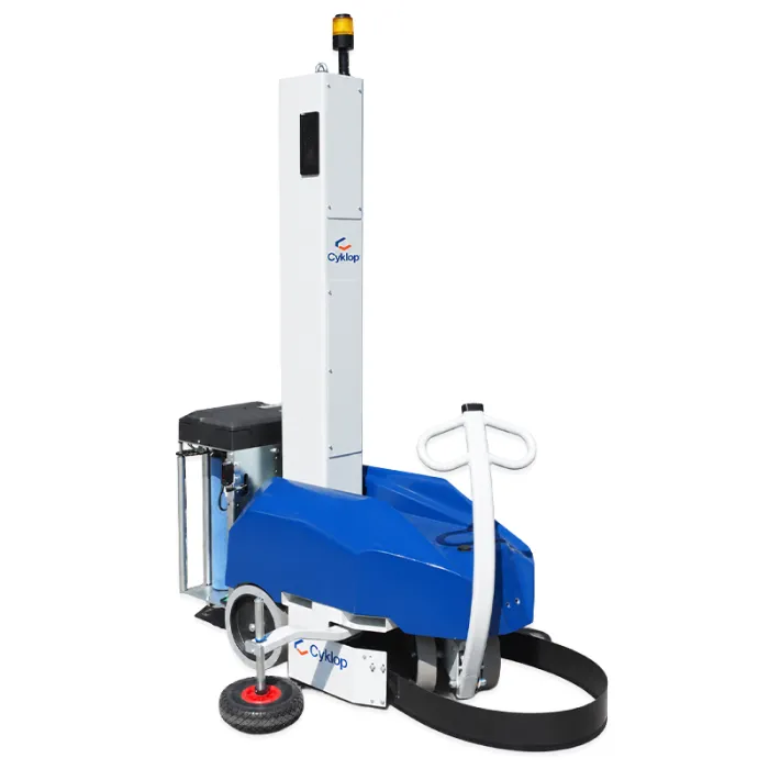 Robot Paletizare Cyklobot CFM Cu Frana Mecanica, Cyklop®-Masini De Infoliat Paleti - Cyklop® - German Brand