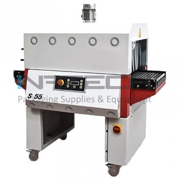 Tunel de Ambalat S55 Dimensiune Pachet 400 (L) x 230 (h) mm, Dimensiuni mm (L × l × h) 1310 x 835 x 1440, Putere 8000 W, Greutate 187 kg