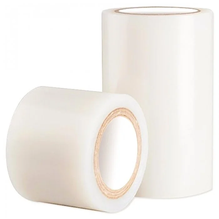 Folie Adeziva Pentru Protectia Suprafetelor 50 my Lungime 500 m, Latime 1280 mm, Grosime 50 my, Culoare Transparent, Buc / Pa...