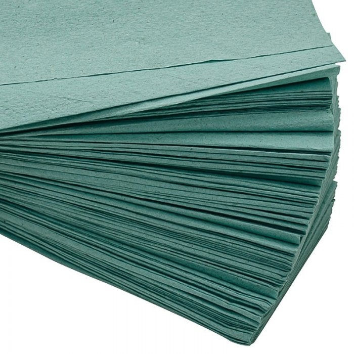 Prosop Hartie Pliat, Verde, V-Fold, 20 buc/pachet-Consumabile Hartie