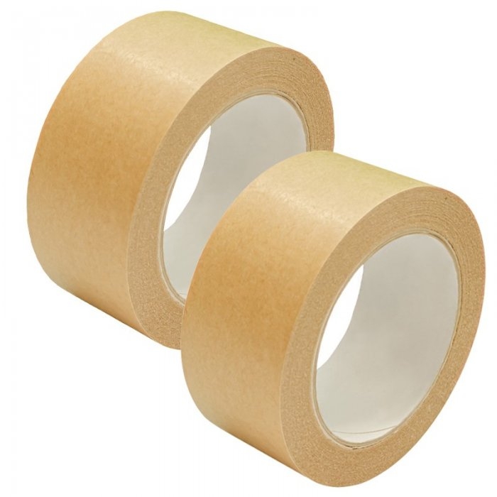 Banda Adeziva Kraft Hotmelt Lungime 50 m, Adeziv Hot Melt, Latime 48 mm, Culoare Kraft, Buc / Pachet 1-Benzi Adezive Din Hartie