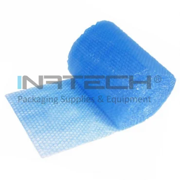 VCI Bubble Wrap 1000 mm Wide, 100 m Long, 40 microns Thick, Weight 12.5 kg, Blue, Rolls/Pack 25