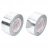 Banda Adeziva Din Aluminiu 50 mm x 50 m x 50 my, Adeziv Cauciuc sintetic, Culoare Argintiu-Benzi Adezive Aluminiu