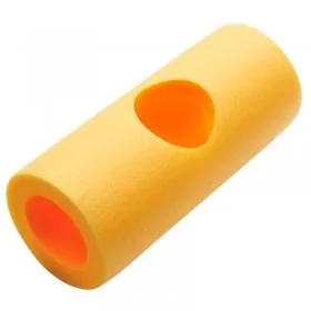 Conector Spuma 4 Gauri Lungime 250 mm, Diametru 60 mm, Grosime 15 mm, Conector 4 Orificii, Culoare Galben-Sport Si Agrement