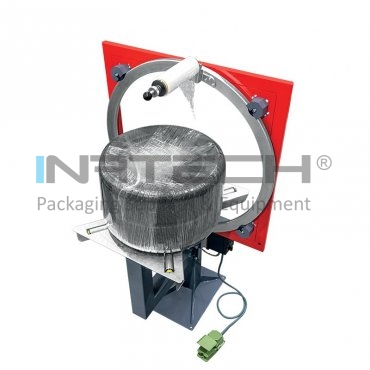 Masina De Ambalat Automata Pentru Produse Circulare Dimensiuni Masina (mm) 774 (l) x 1050 (L) x 1780 (h), Putere 400 W, Viteza Rotatie 32 (rotatii/min), Dimensiune Max Cutie (mm) 600 x 650 mm, Latime Folie 250 mm