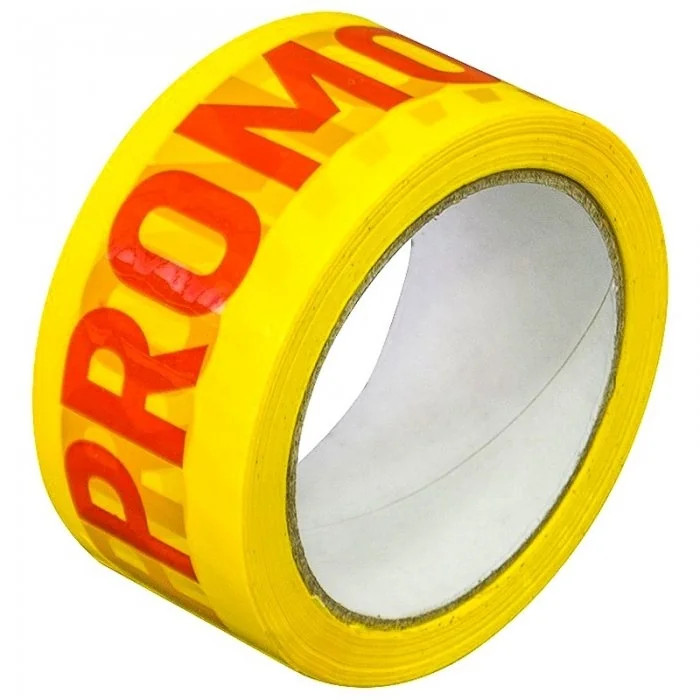 Banda Adeziva PROMOTIE Lungime 60 m, Latime 48 mm, Grosime 48 my, Culoare Galben-Benzi Adezive Pentru Ambalare
