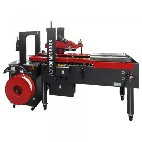 Masina De Format, Legat Si Sigilat Cutii Pack Former 50 SB Viteza de Sigilare 22 m/min, Banda PP 9 mm, Tip Banda Kraft, PP, P...