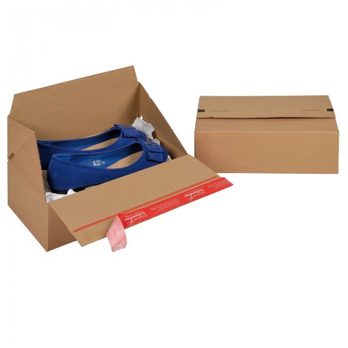Cutii Carton Euro Cu Autosigilare ColomPac ®-Cutii Cu Autoformare