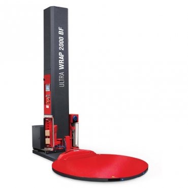 Masina De Infoliat Automata Ultra Wrap 2000 BF Dimensiune Palet 1000 x 1200 mm, Greutate Palet 2000 kg, Inaltime Palet 2500 mm, Cutit & Lipiere automata DA