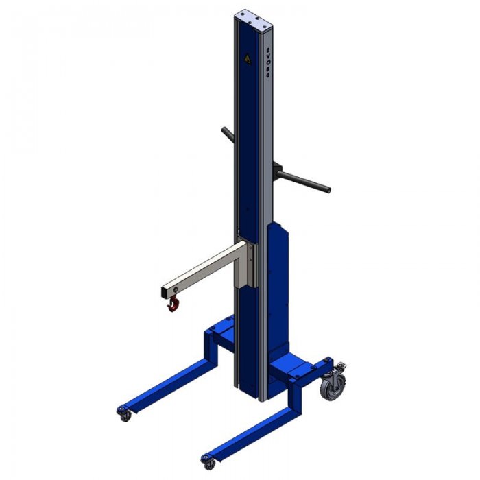Elevator Mobil Cu Suport Macara Si Carlig 480 x 210 mm-Echipamente De Ridicat Si Manipulat