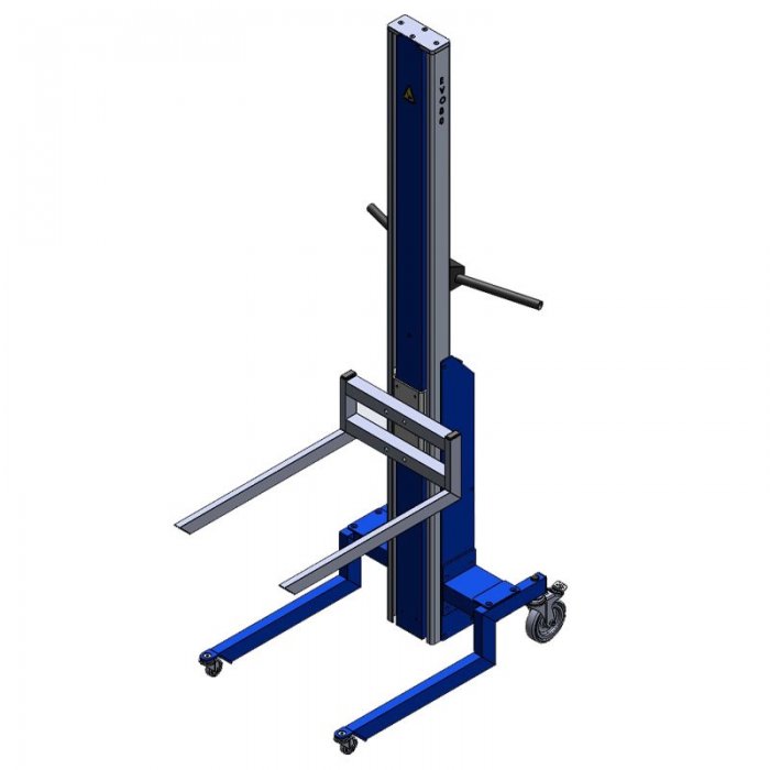 Elevator Mobil Cu Furca 610 mm x 405 mm-Echipamente De Ridicat Si Manipulat