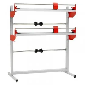 Dispenser Fix Pentru Ambalare, Suport 2 Role, Cu Sistem De Taiere-Accesorii Folie Cu Bule De Aer