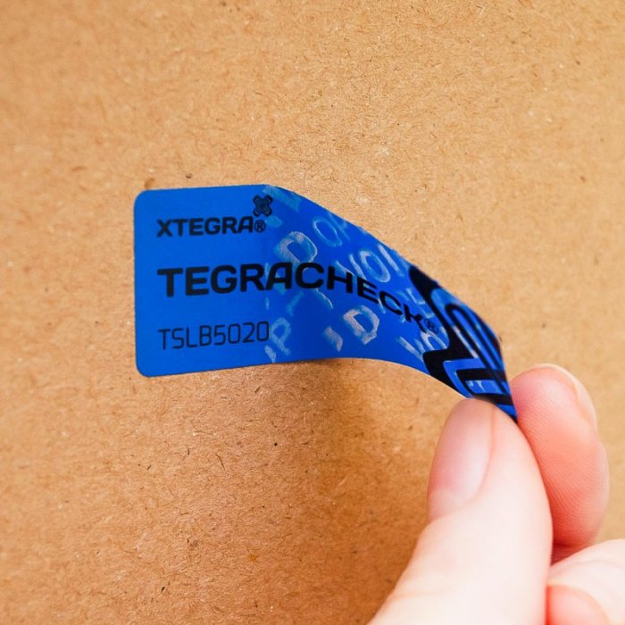 Etichete Autoadezive De Securizare VOID, Albastru, Format 50 x 20 mm Dimensiuni 50 x 20 mm, Culoare Albastru, Nr. Etichete 25...