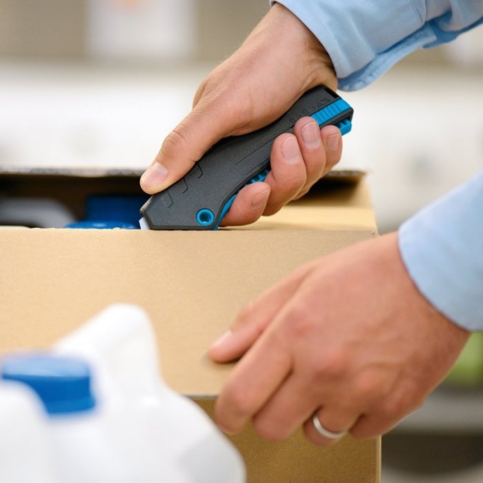 Cutter De Siguranta SECUNORM MIZAR Lungime 139 mm, Latime 50.5 mm, Grosime 15.6 mm, Lama Metal, Culoare Negru, Suport Plastic...