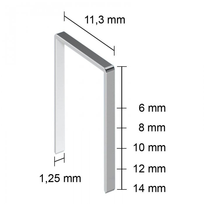 Capse Zincate Tip D 14 mm-Capsatoare Si Capse