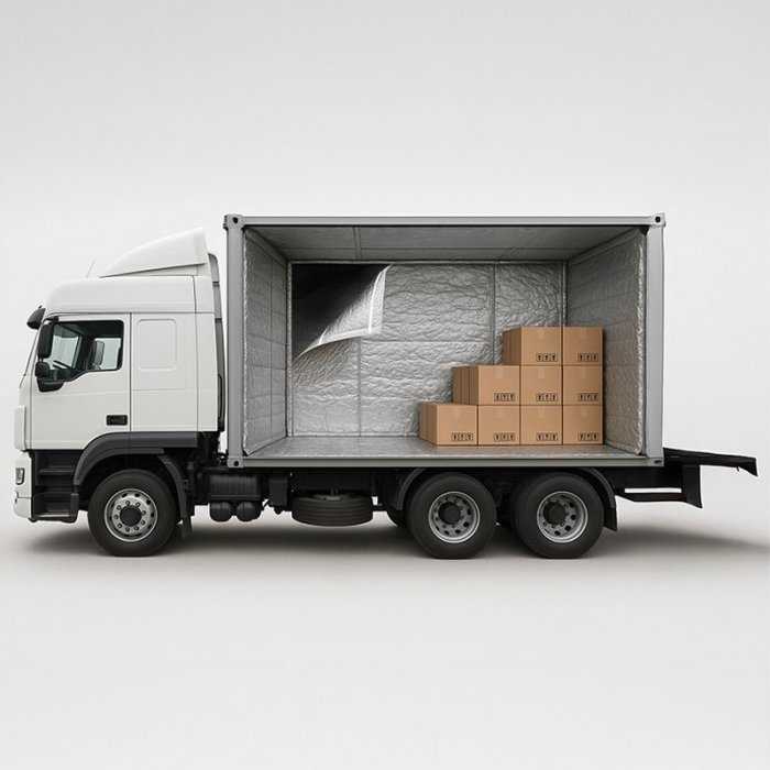 Izolatie Termica Aluminiu Pentru Containere – PERFORMA® Container Insulation-Ambalaje Termoizolante Cu Temperatura Controlata