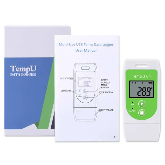 Termometru Digital TempU04 Data Logger - Monitorizare Temperatura-Termometre Digitale Pentru Monitorizarea Temperaturii