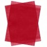 Pachet Cutie Cadouri Cu Autoformare 241 x 166 x 94 mm + Hartie De Matase Rosu-Pachete PROMO