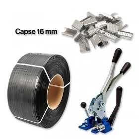 Pachet Aparat Legat Banda + Banda PP 16 mm + Capse 16 mm-Pachete PROMO